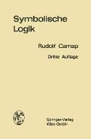 Einführung in die symbolische Logik Carnap Rudolf