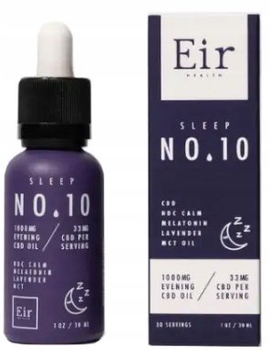 Eir Oil No.10, Olej Konopny Cbd Na Noc, 30 Ml Inna marka