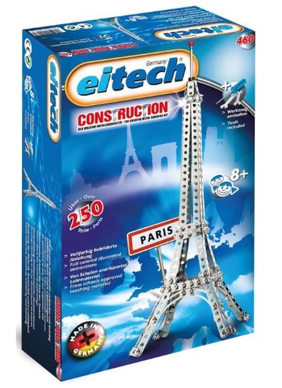 Eitech C460 - Wieża Eiffla - Metalowe Klocki Konstrukcyjne Inna marka