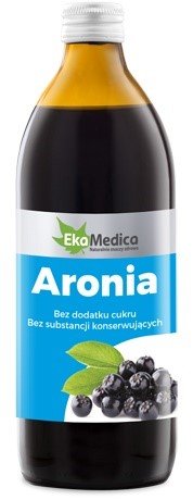 Ekamedica Aronia 0,5 L Sok 100% EKAMEDICA