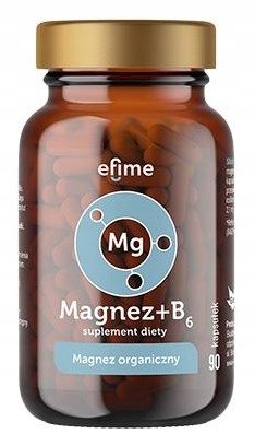 Ekamedica Efime Magnez Wit. B6 Suplement diety, 90 kaps. EKAMEDICA