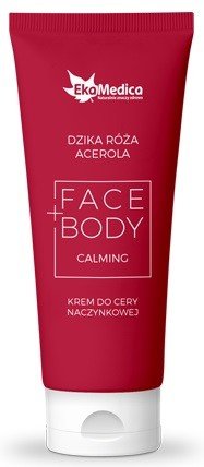 Ekamedica, Face + Body, krem do cery naczynkowej róża, 100 ml EkaMedica