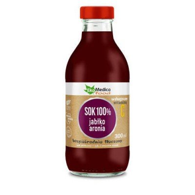 Ekamedica Jabłko Aronia Sok, 300Ml EKAMEDICA