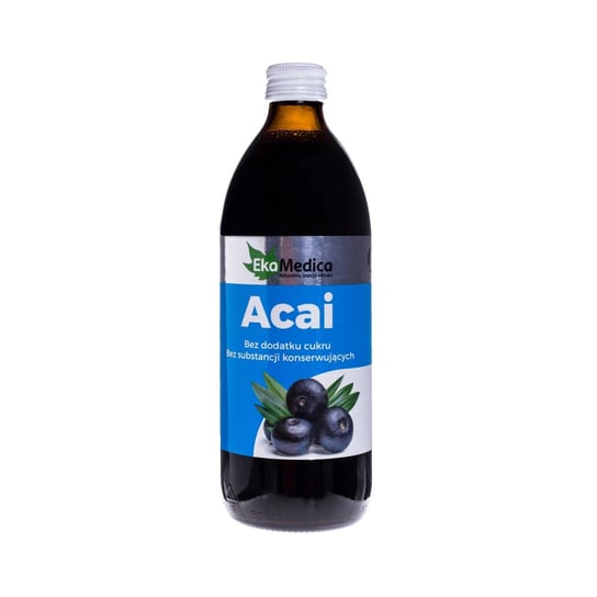 EkaMedica, suplement diety Acai, 0,5 l EKAMEDICA