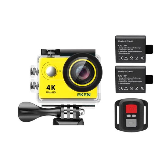 Eken, Kamera sportowa, H9R, żółty Eken