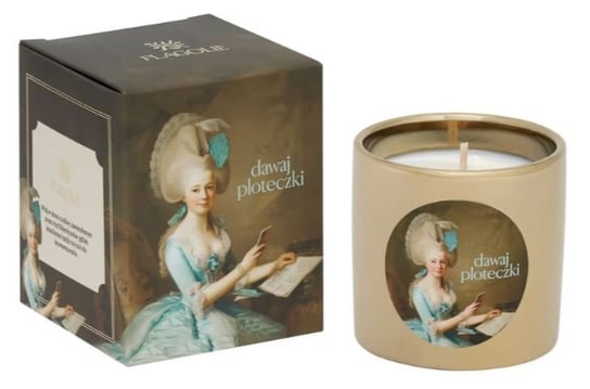 EKLERKTYZM Świeca sojowa DAWAJ PLOTECZKI 150g FLAGOLIE