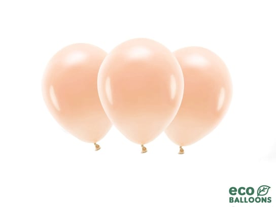 EKO Balony lateksowe pastelowe brzoskwiniowe - duże - 10 szt. PartyDeco