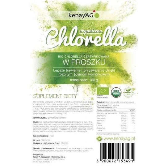 EKO Chlorella (100 g) Kenay