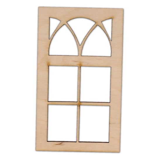 EKO-DECO, dekor, prostokątne okno z witrażem EKO-DECO