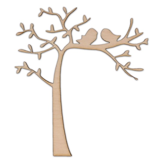 EKO-DECO, dekor, ptaszki na drzewie EKO-DECO