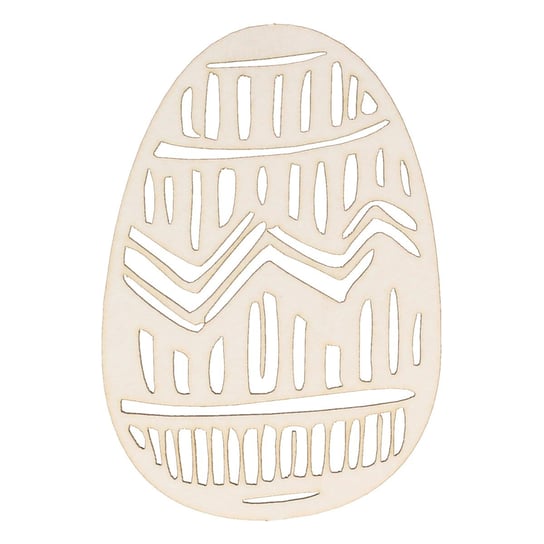 EKO-DECO, jajko z wzorem wycinanki, tekturowe EKO-DECO