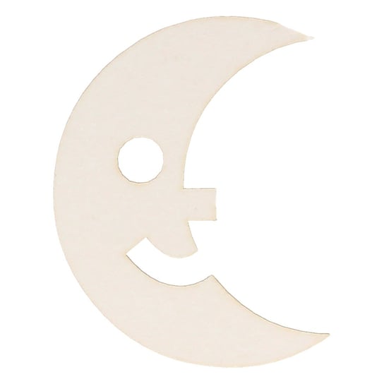 EKO-DECO, księżyc uśmiechnięty, kartonowy EKO-DECO