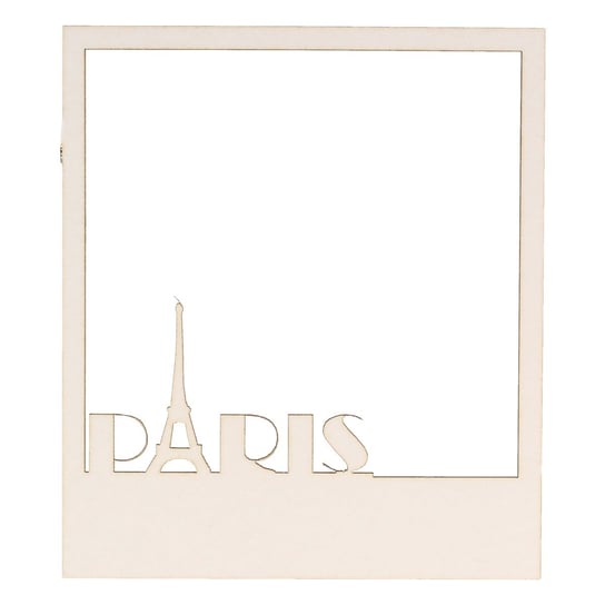 EKO-DECO, ramka z napisem "Paris", tekturowa EKO-DECO