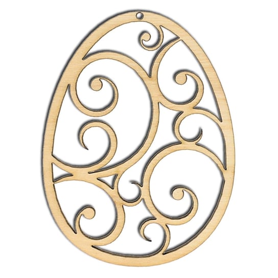 EKO-DECO, zawieszka, jajko z ornamentem EKO-DECO
