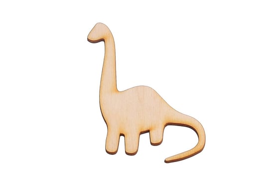Eko dinozaur ze sklejki do decoupage Zabawki Sensoryczne
