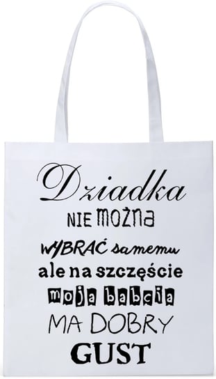 Eko Torba Zakupy Ekologiczna Prezent Dzień Dziadka J&W