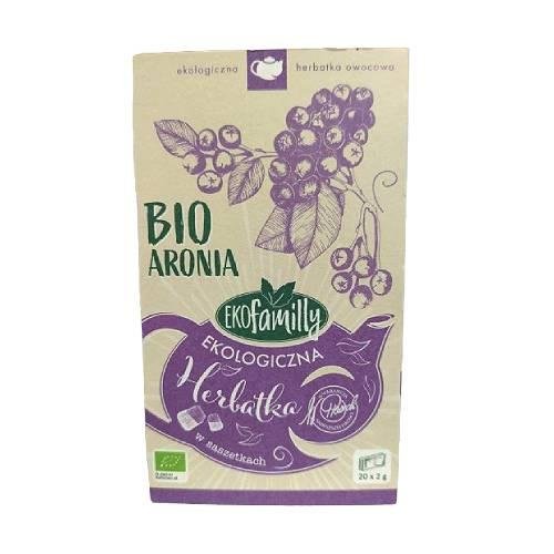 EKOFAMILLY Ekologiczna herbatka Bio Aronia, 20x2g Inna marka