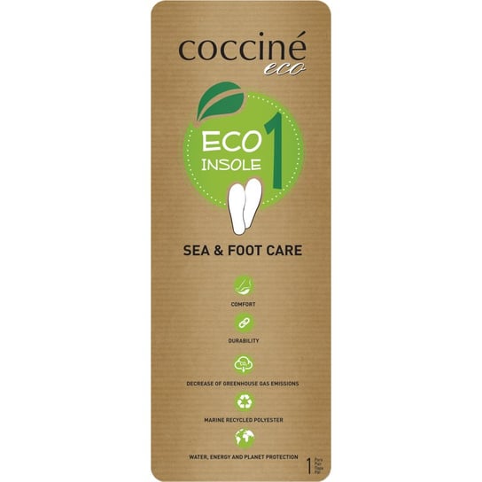 Ekologiczne wkładki do butów sea&foot coccine 41-42 Coccine