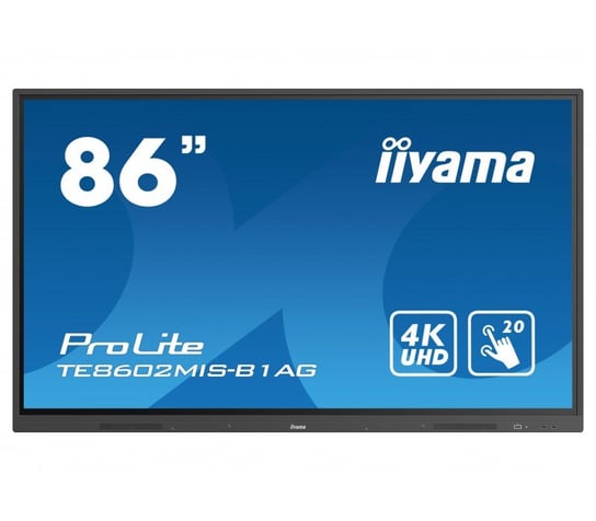 Ekran dotykowy IIYAMA ProLite Te8602Mis-B1AG 86" IPS 4K 60 Hz 8ms iiyama
