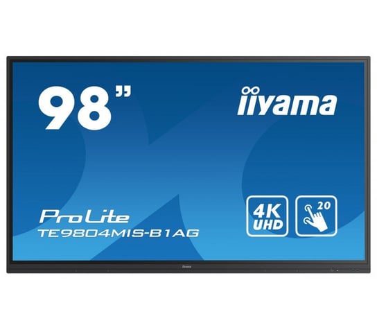 Ekran dotykowy IIYAMA ProLite Te9804Mis-B1AG 98" IPS 4K 60 Hz 8ms iiyama