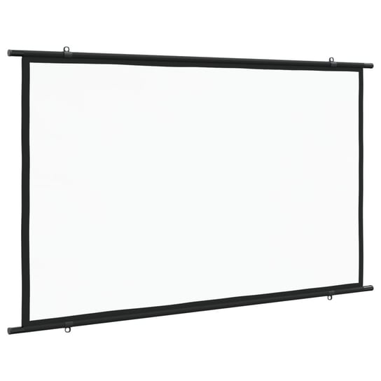 Ekran projekcyjny 115x72 cm, biały, matowy Zakito