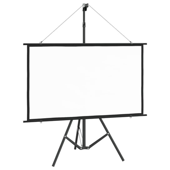 Ekran projekcyjny ze stojakiem - 115x72cm, biały Zakito