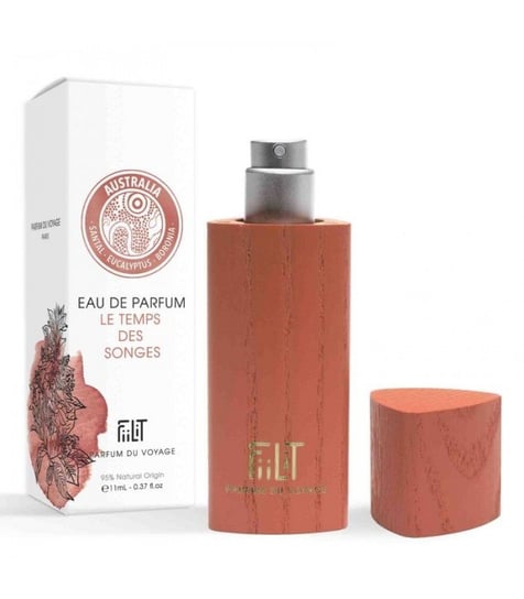 Ekskluzywna ekologiczna woda perfumowana, zapach: Le Temps des Songes - Australia, z etui, 11 ml, FiiLiT FiiLiT