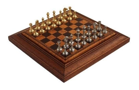 Ekskluzywne metalowe szachy magnetyczne Italfama 18x18 cm - N300 GIFTDECO