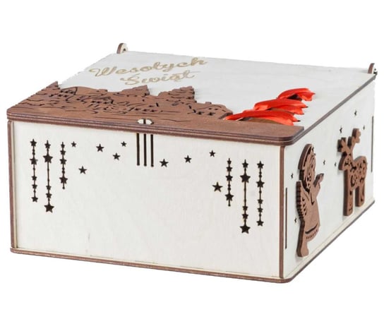 Ekskluzywne pudełko na prezent bożonarodzeniowy 2023 Manufaktura Graweru