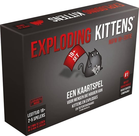 Eksploding Kittens - 18+ ASMODEE