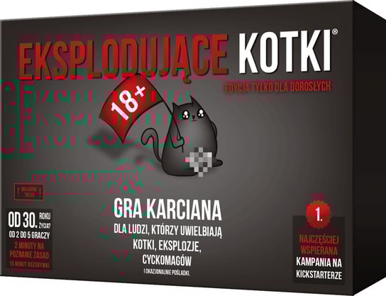 Eksplodujące Kotki: Edycja tylko dla dorosłych, gra towarzyska, Rebel Rebel