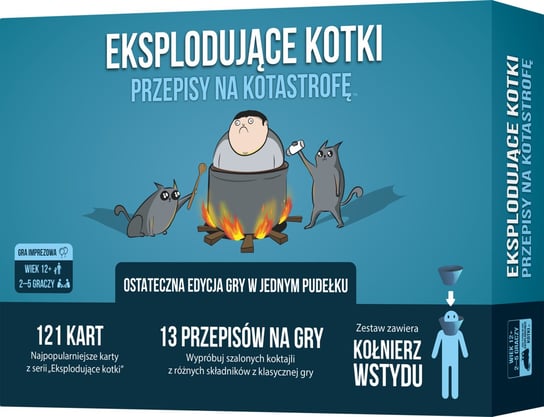 Eksplodujące Kotki: Przepisy na Kotastrofę gra karciana Rebel Rebel