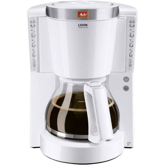 Ekspres do kawy MELITTA Look IV Selection 1011-03 Biały/Szczotkowana Stal Melitta