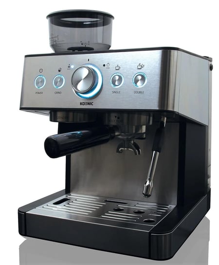 Ekspres kolbowy KOENIC KEM 21524 M Srebrny, 1650 W, 15 bar Koenic