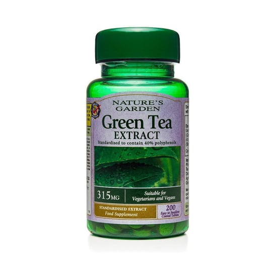 Ekstrakt z zielonej herbaty NATURE'S GARDEN, 315 mg 200 tabletek 