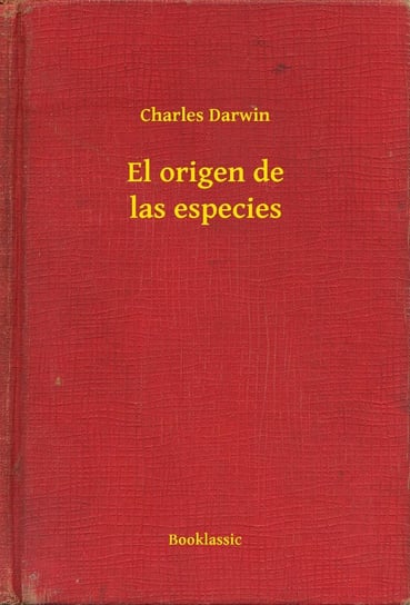 El origen de las especies Charles Darwin