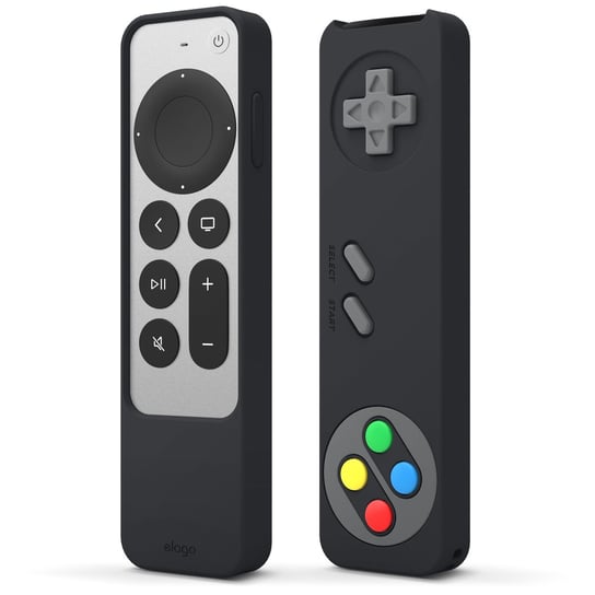 ELAGO Etui na Pilota Apple TV Siri Remote R4 Retro, Czarny Elago