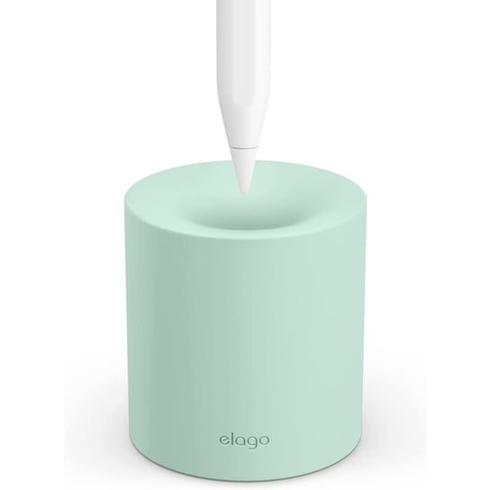 ELAGO Silikonowy stojak/uchwyt na ołówek Apple i dowolny rysik do tabletu, Miętowy Elago