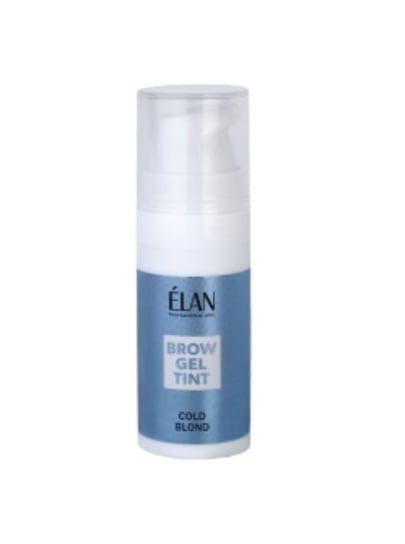 Elan, Brow Gel Tint Cold Blond, Farba żelowa do brwi, 10 ml Elan