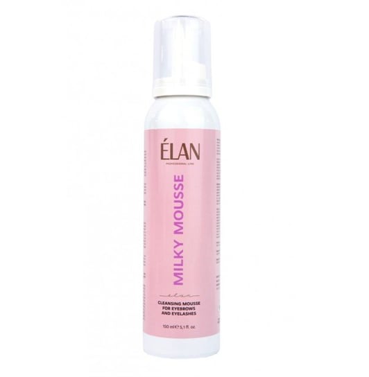 Elan, Milky Mousse, Pianka oczyszczająca do brwi i rzęs, 150 ml Elan