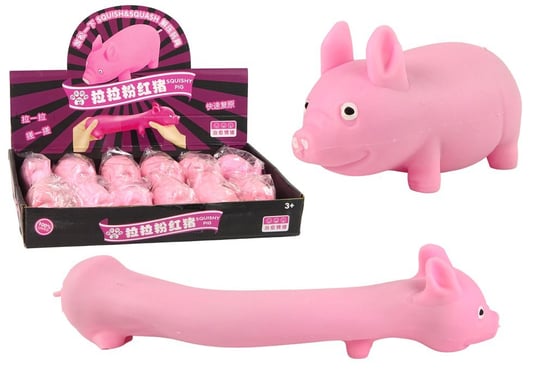 Elastyczna Różowa Świnka Gniotek Squishy Zabawka Sensoryczna Inna marka