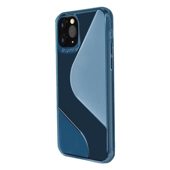Elastyczne etui S-Case do Huawei P40 Lite / Nova 7i / Nova 6 SE niebieski Braders