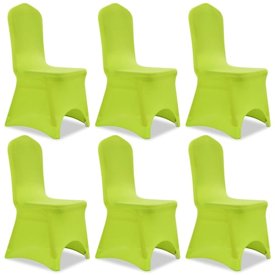 Elastyczne pokrowce na krzesła, 100 cm, zielone ja Zakito Europe