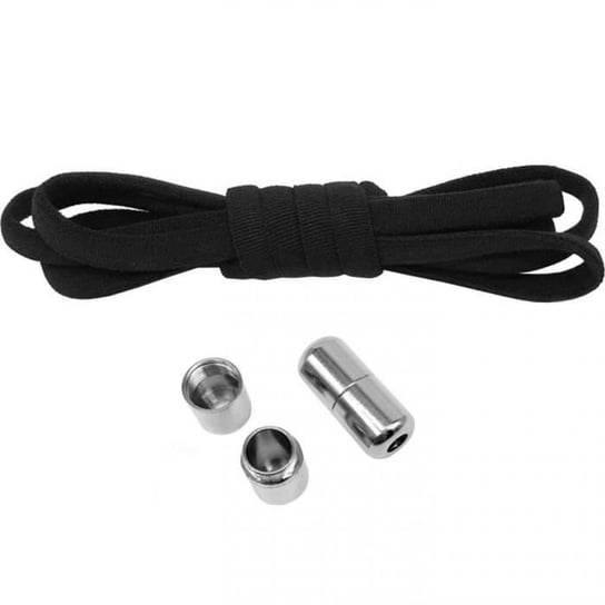 Elastyczne sznurowadła bez wiązania - czarne Inny producent (majster PL)