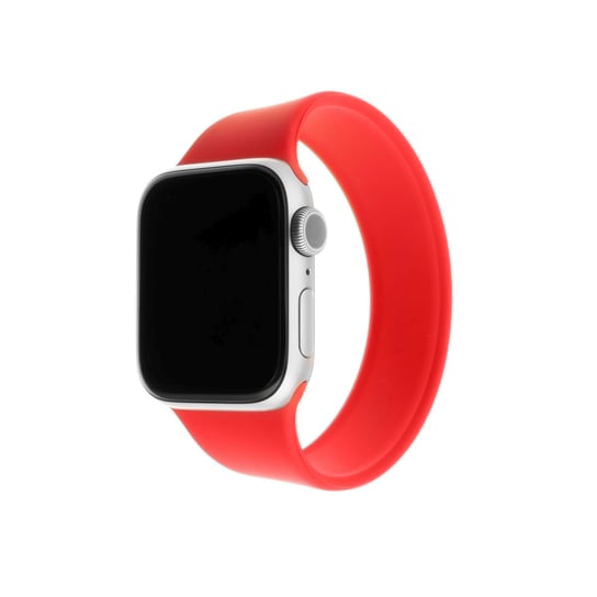 Elastyczny pasek silikonowy FIXED do Apple Watch 38/40/41mm, rozmiar L, czerwony FIXED
