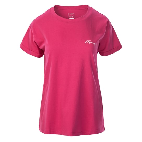 Elbrus, koszulka damska, Mette WO'S, różowy, r. L ELBRUS