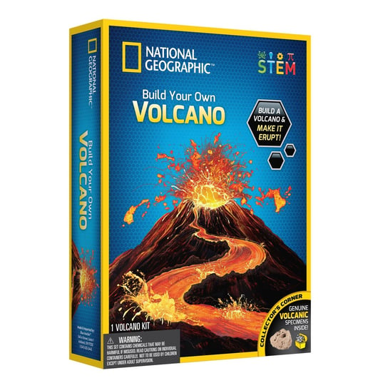 Elbrus, National Geographic, Zbuduj własny wulkan National geographic