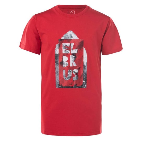 Elbrus T-Shirt Dla Chłopca Z Górą Piker (158 / Jasnoczerwony) ELBRUS