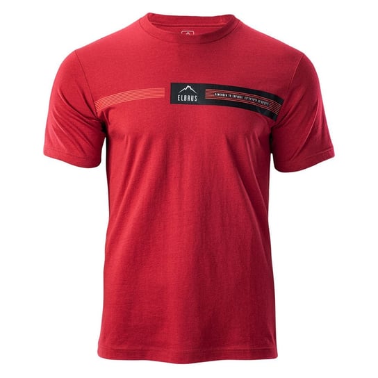 Elbrus T-Shirt Męska Asmar (S (52-55 Cm) / Czerwony) ELBRUS