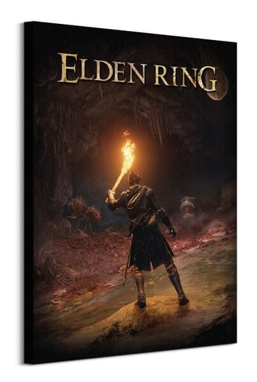 Elden Ring Embrace the Darkness - obraz na płótnie Pyramid